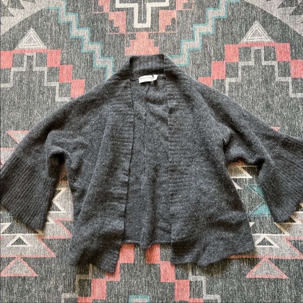 Michael stars cashmere osfm open cardigan
